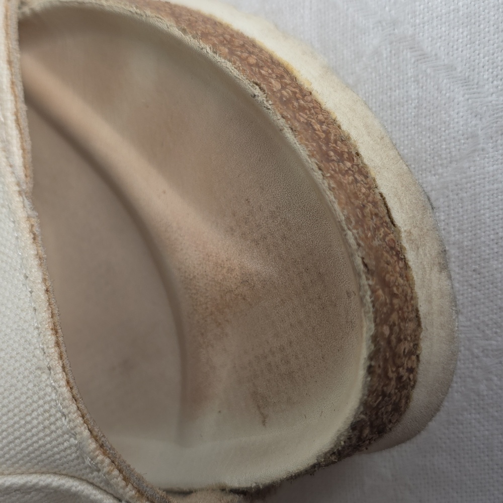 Birkenstock Toogood Forager Canvas Cream Women's Sandals Size 37 - Picture 17 of 17